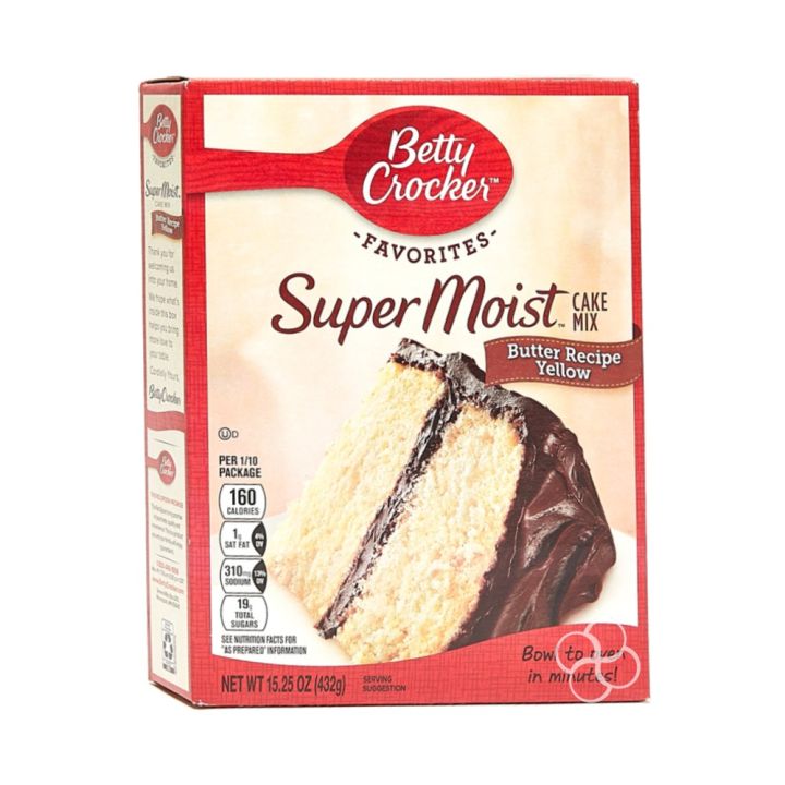 Betty Crocker Super Moist Butter Recipe Yellow Cake Mix 432g Lazada PH