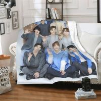 2023 in stock Kpop Seventeen  Cozy Warm Blanket Ultra Soft Lightweight Flannel Blanket for Couch/Sofa/Office/Traveling/Camping ，Contact the seller to customize the pattern for free