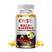 Maca energy capsules with panax ginseng for Energy, Focus & Performance