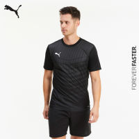 PUMA FOOTBALL - เสื้อเชิ้ตผู้ชายลายกราฟิก ftblPLAY สีดำ - APP - 65681206