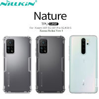 เคสโทรศัพท์มือถือเคสมือถือซิลิโคนนิ่มเคสสำหรับ Xiaomi TPU ธรรมชาติแบบ Nillkin Redmi Note 8 / Xiaomi Mi 10T /Mi 10T Pro 5G โปร่งใสบางพิเศษ