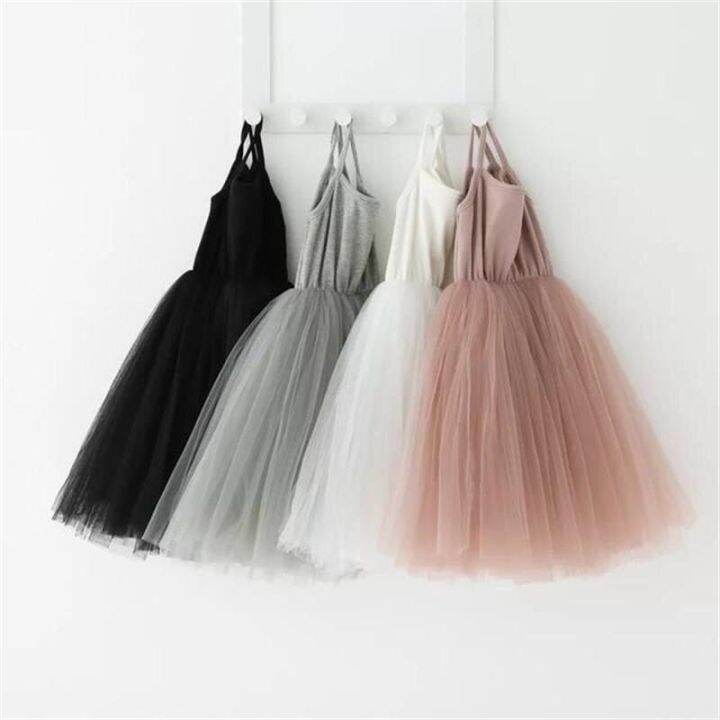 jeansame-dress-littleblack-แขนกุดสลิงสีทึบตู-dressesclothing-casualgown-สำหรับ3-8-yearbirthday-เครื่องแต่งกาย