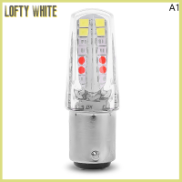 หลอดไฟท้ายกระแสงสีขาวไฟเบรคมอเตอร์ไซด์ Lofty 157 2835 32SMD RGB Stream ไฟเบรก