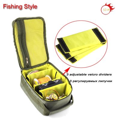 Low Price Fishing Tackle Bag 3 IN 1 Fishing Reel Fishing Line Lure Hook Storage Handbag Outdoor Carp Fishing Reel Gear N0237 Adhesives Tape