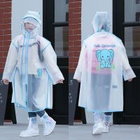 【hot sale】 ☍❈☍ B53 ♛Childrens Raincoat Set Cartoon Waterproof Whole Body Boy Kindergarten Primary School Students Go To Clothes Boys Girls Poncho Shoe