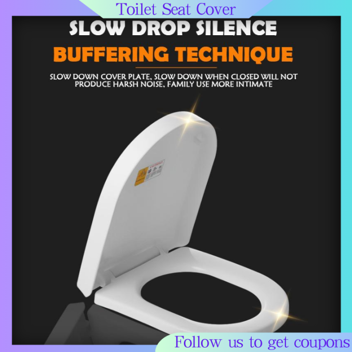 Standard Size Universal Toilet Cover Plate Toilet Seats Lid Ushape