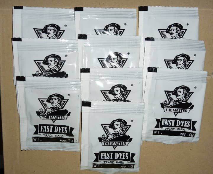 Master Fast Quality Dye *Black* Jobus 10 pieces Lazada PH