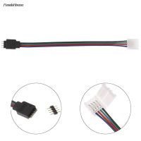 15cm 1pc 5050 RGB 4 Pin LED Strip Light Connectors Strip To Power Adaptor 4 Conductor 10mm Wide Connector Watering Systems Garden Hoses