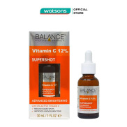 Tinh Chất Balance Active Formula Làm Sáng Da Vitamin C 12% Supershot 30ml