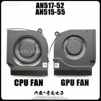 พัดลมพัดลมระบายความร้อน CPU สำหรับแล็ปท็อปเหมาะสำหรับ AN517-41 Acer ไนโตร5ตัว/AN517-52/AN515-55 / PH315-53 / AN515-56/AN515-57ซีพียูและพัดลมระบายความร้อน GPU