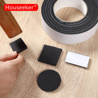 Houseeker สติกเกอร์ป้องกันขาโต๊ะเก้าอี้หนาโฟม EVA เท้าเคสไอแพดตัวหน่วงการสั่นสะเทือนเสื่อใบ้แผ่นป้องกันพื้นตัดเสียง