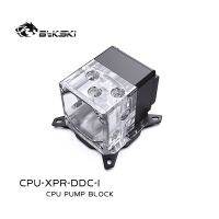 BYKSKI CPU Block Pump อ่างเก็บน้ำ Combo,CPU-XPR-DDC-I Integrated AIO PWM ปั๊มน้ำ Cooler สำหรับ INTEL 115X AMD AM3 AM4 X99 X299