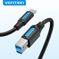 Vention USB C to USB Type B 3.0 Cable for HDD Case Disk Enclosure Web Camera Digital Video Blue ray Drive Type C Square Cord