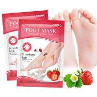 "EFERO Exfoliating Foot Mask มาส์กลอกเท้า แผ่นลอกเท้ ครีมลอกเท้า ปรับเท้านุ่มเหมือนเท้าเด็ก( ได้ 1 คู่ )ลอกภายใน1-2วัน"