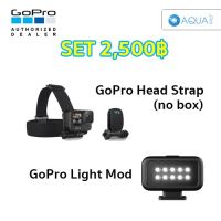 SET GoPro Light Mod + GoPro Head Strap + QuickClip