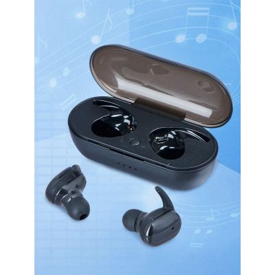 หูฟังไร้สาย หูฟังบลูทูธ V5.0 หูฟังไร้สายแบบอุดรูหู ระบบสัมผัส หูฟังอินเอียร์ แนบสนิทลดเสียงรบกวน In-Ear Bluetooth Earphones หูฟังเสียงแน่น เสียงคมชัด