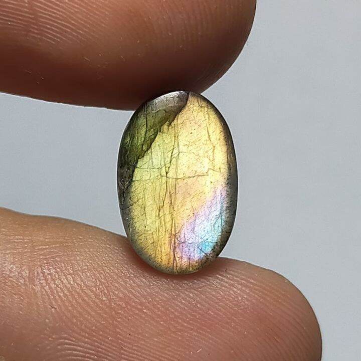 พลอย-ลาบราโดไรท์-ธรรมชาติ-แท้-หินพ่อมด-natural-labradorite-หนัก-5-61-กะรัต