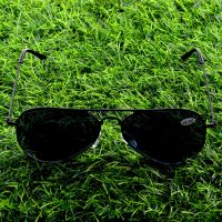 Alloy Exquisite Hinge Light Weight Sun Protection Black Lenses Pilot Full-rim Reading Sunglasses +0.75 To +4