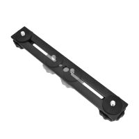 +【】 Flash Bracket Durable Portable Extender Dual Head Aluminum Alloy Hot Shoe Mount