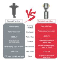 WHEELTON ฟลัชชิ่งอัตโนมัติหมุนลงตะกอนทั้งเครื่องกรองน้ำในบ้านระบบเตรียมเครื่องกรองฟอกอากาศ40ไมครอน