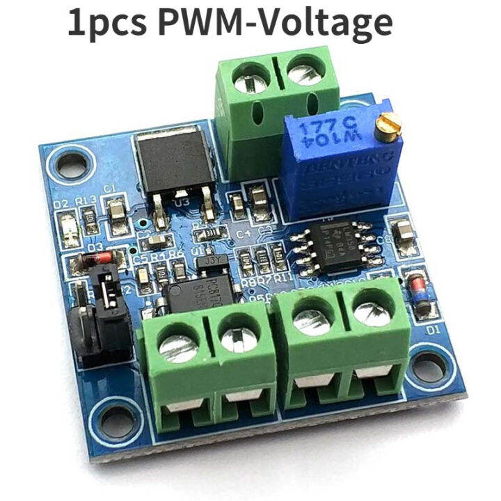 โมดูลตัวแปลง-pwm-1-0-100-ถึง0-10v-สำหรับ-plc-mcu-d-a-converter-pwm-โมดูเลเตอร์โมดูลพลังงาน