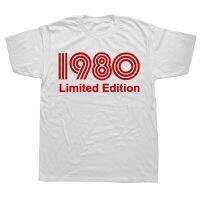 เสื้อยืด43th ตลกรุ่นมีจำนวนจำกัด1980ความแปลกใหม่สุดเจ๋ง