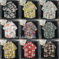 เสื้อเชิ้ตแขนสั้น ลายดอกไม้ สำหรับผู้ชาย ️ขนาด M - 3XL ️ QC7311446