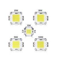 5ชิ้น10W 20W 30W 50W 100W ชิป LED DC 9-12V 30-36V ไดโอดเมทริกซ์แบบบูรณาการลูกปัด Floodlight สปอตไลท์ DIY พลังงานสูง