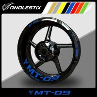 Anolestix Reflective Motorcycle Wheel Sticker Hub Decal Rim Stripe Tape For YAMAHA MT09 MT-09 2019 2020 2021 2022 2023