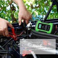 ZZOOI 12 V 6A Car  Intelligent Pulse Full Automatic  Maintainer Wet Dry Leads Acid Car Jump Starter Emergency Starting Powers