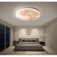 Chandelier Moon 48W Dimmable Led Ceiling Lamp Moon for Bedroom Dining Room Ceiling Lights Home Indoor Lighting Decor Lamp