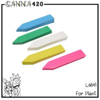 (ส่งจากไทย) ป้ายชื่อต้นไม้ PVC ลาเบล เนมเพลท PLANT LABEL ตกแต่ง สีละ 100 แผ่น ป้ายชื่อแปะต้นไม้