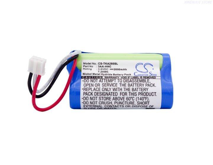 speaker-battery-3-6v-2000mah-3aa-hhc-for-tdk-life-on-record-a28-trek-flex-hot-sell-vwne19