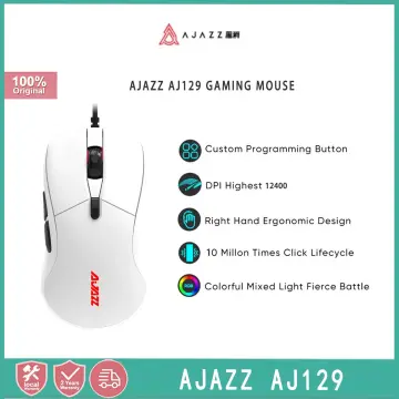 Bàn phím cơ AJAZZ AK820 Pro tím sữa (3 mode - có màn hình - layout 75%) -  KeeCap