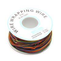 PCB Test Core Line 30AWG Wire Single Tinned Copper Wire 8 color Board Cable Roll Y08D