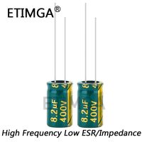 400v 8.2UF high frequency low impedance 400V8.2UF aluminum electrolytic capacitor size 8*14 20% WATTY Electronics