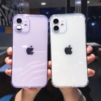 【cold noodles】 Moskado TPU กรณีโทรศัพท์สีลูกอมโปร่งใสสำหรับ Iphone 11 Pro Max 12 13มินิ X XS Max XR 7 8บวกโทรศัพท์มือถือนิ่ม