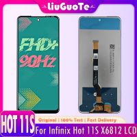 6.78 "การแสดงผลต้นฉบับสำหรับ Infinix 11S X6812ชิ้นส่วนจอสัมผัสแอลซีดีของเครื่องแปลงดิจิทัลอะไหล่ LCD ขายดี X6812B ใหม่