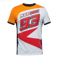 ลมแขนสั้น (สต็อกเพียงพอ) เสื้อยืดคอก moto gp 93 แบบแห้งเร็วคุณภาพสูง size:S-5XL