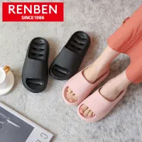 RENBEN sandals ladies thick bottom sandals soft bottom non-slip shoes casual quick dry bathroom slippers home sandals