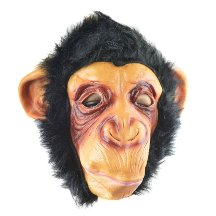 ready-stock-halloween-monkey-mask-realistic-adult-chimp-mask-chimp-maks-costume-cosplay