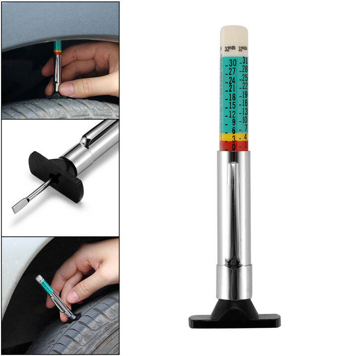 【Buy 10 Get 1 Free】Tyre Depth Gauge Metric Standard Measure Tester
