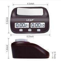 New Arrival Digital Chess Clock Count Up Down Timer Electronic Board Game Player Set Portable Handheld Man Piece Master