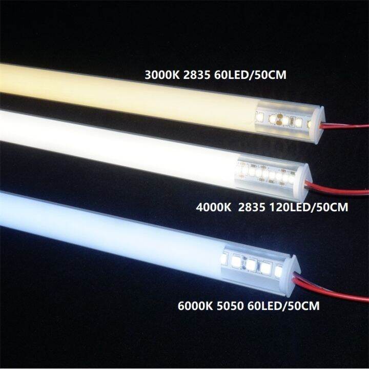 5-pack-12vdc-led-corner-under-closet-stripdiode-curved-spotless-diffuser-20inch-50cm-45degree-connective-v-cabinet-bar-light