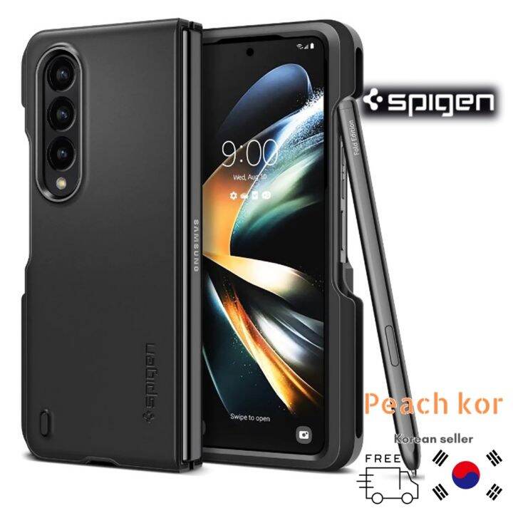 [SPIGEN] Galaxy Z Fold 4 Case Thin Fit P with S pen storage holder slot