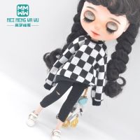 Clothes for doll fits Blyth Azone OB22 OB24 doll Fashion loose sweaters tights shoes