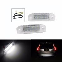 Angrong ป้ายทะเบียน2x Led สีขาวสำหรับ Volvo C70 S80 Xc90 Mk Ii 2006 S40 Mk Ii V50 2004ca237