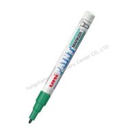 ปากกาเพ้นท์เล็ก ยูนิ PX-21 สีเขียว 1 โหล มี 12แท่ง : 4902778150238