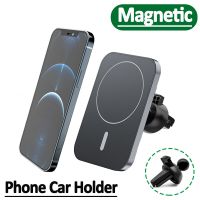 Magnetic Car Phone Holder Stand 2023 New 360 Rotatable Magnet Macsafe Car Bracket 987 For iPhone 14 13 Pro Max Samsung All Phone Car Mounts