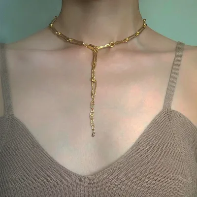 grumpy, doodle necklace